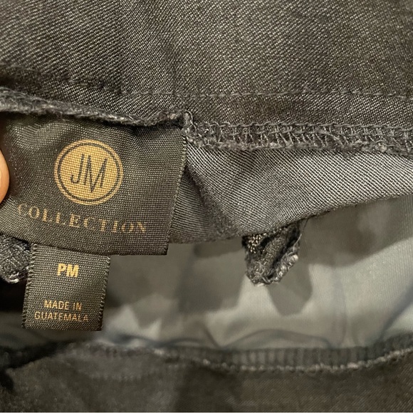 JM collection slacks black medium inseam 25” - Picture 3 of 5